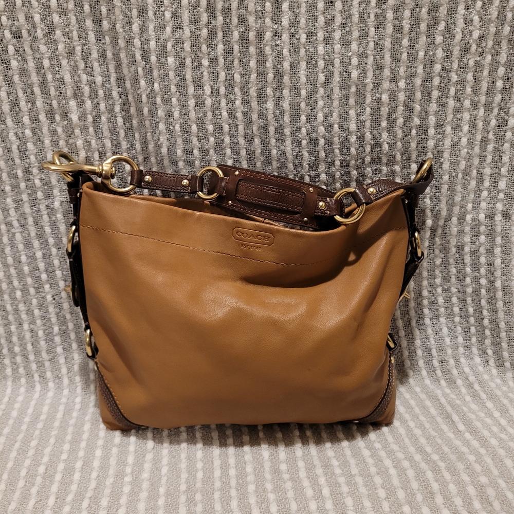Coach Brown Leather Shoulder Bag